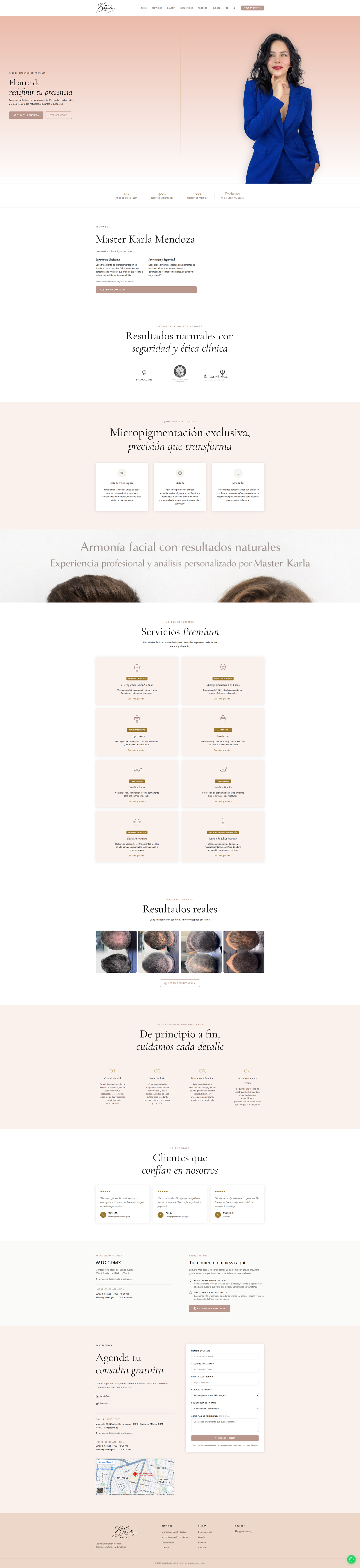 Karla Mendoza Clinic — Clínica de estética